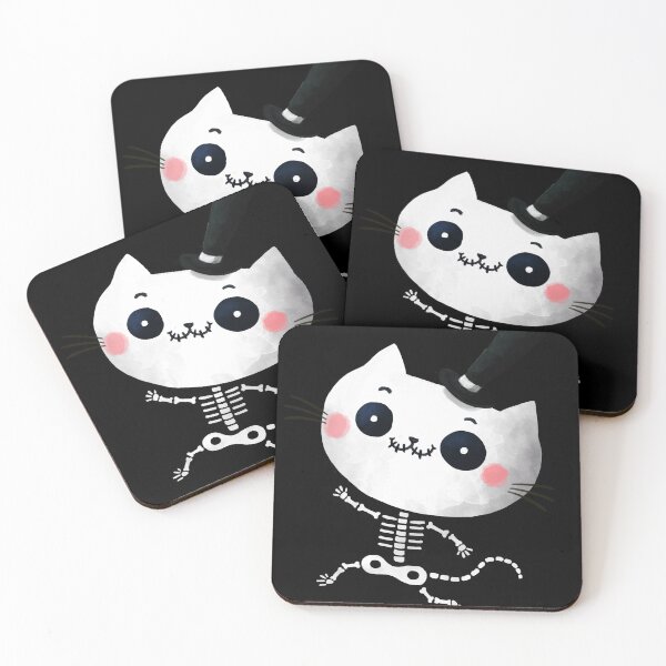 Item preview, Skeleton Halloween Cat designed and sold by MugsMe.