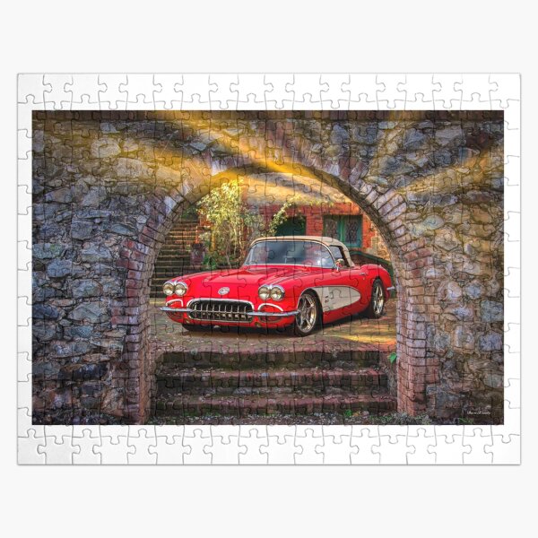 1959 Corvette out of Storage 1000 PC Jigsaw Puzzle GM Chevrolet Eurographics USA for sale online 
