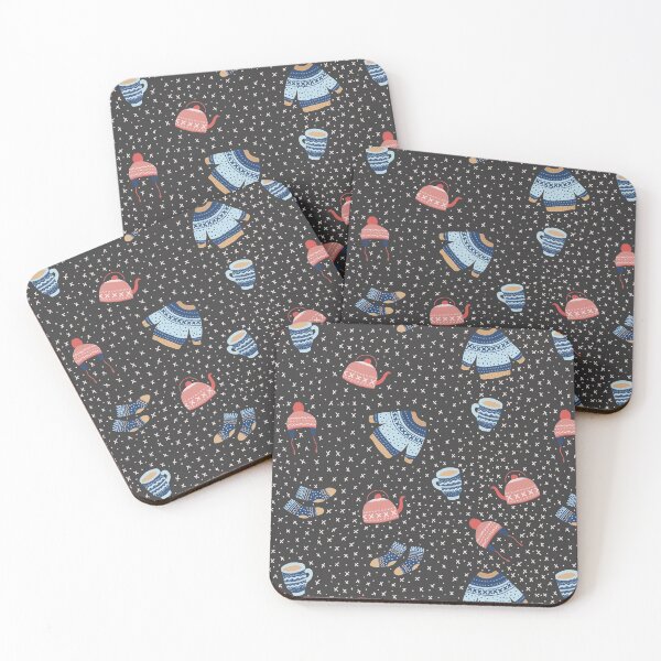 Item preview, Hygge Scandinavian winter nights pattern designed and sold by JokeGysen.