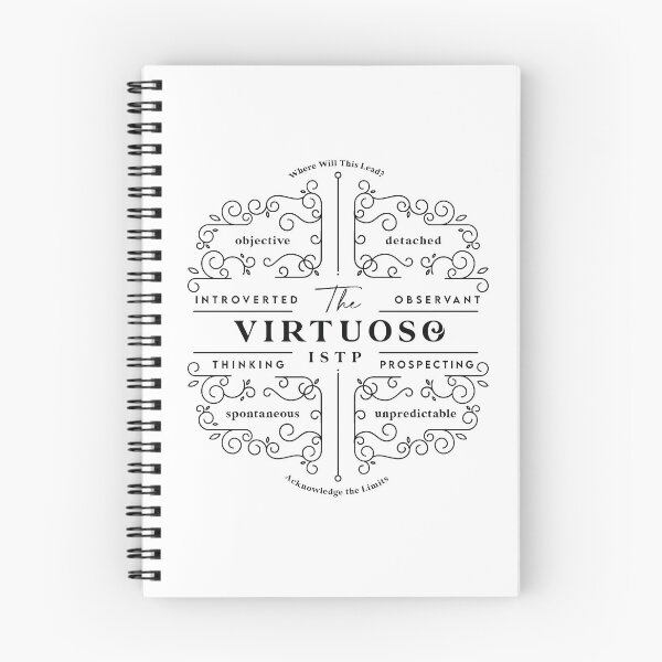 Item preview, ISTP Virtuoso Personality type traits designed and sold by Bless-Up-Store.