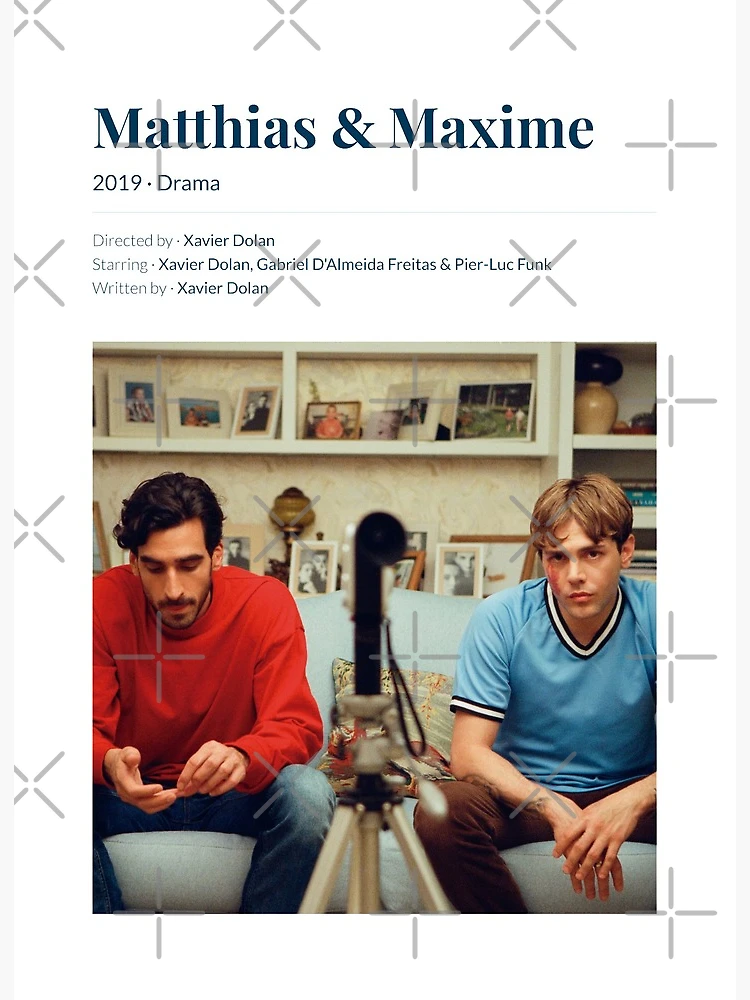 Xavier Dolan and Gabriel d'Almeida Freitas attending the Matthias