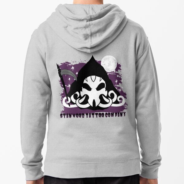 STC Reaper Logo Zipped Hoodie