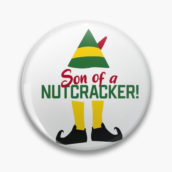 Item preview, Son of a Nutcracker! Buddy the Elf Sticker | Holiday Elf Art designed and sold by SLAG-Creative.