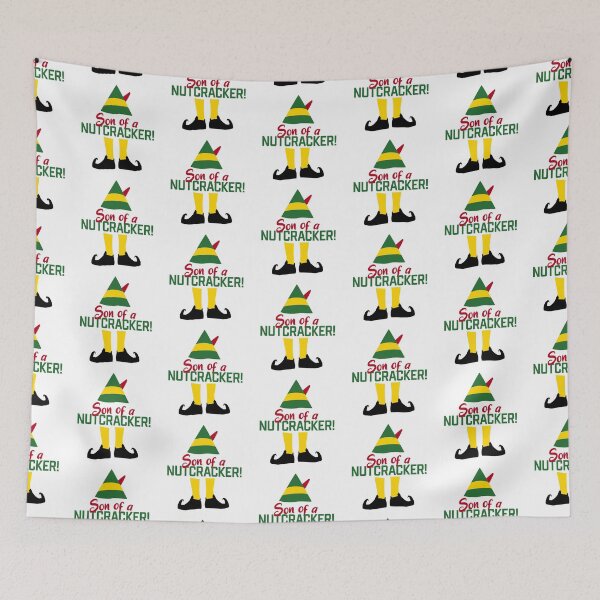 Item preview, Son of a Nutcracker! Buddy the Elf Sticker | Holiday Elf Art designed and sold by SLAG-Creative.