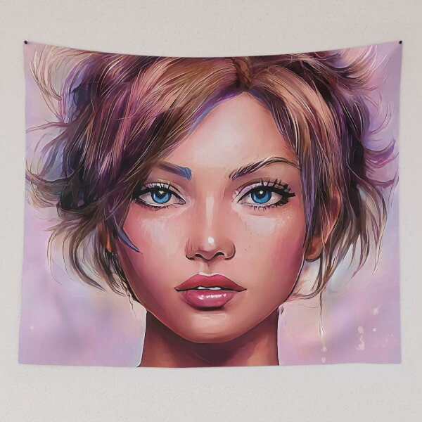 Item preview, Livewire Girl Hypnoyic Portrait designed and sold by Hypnotix9.
