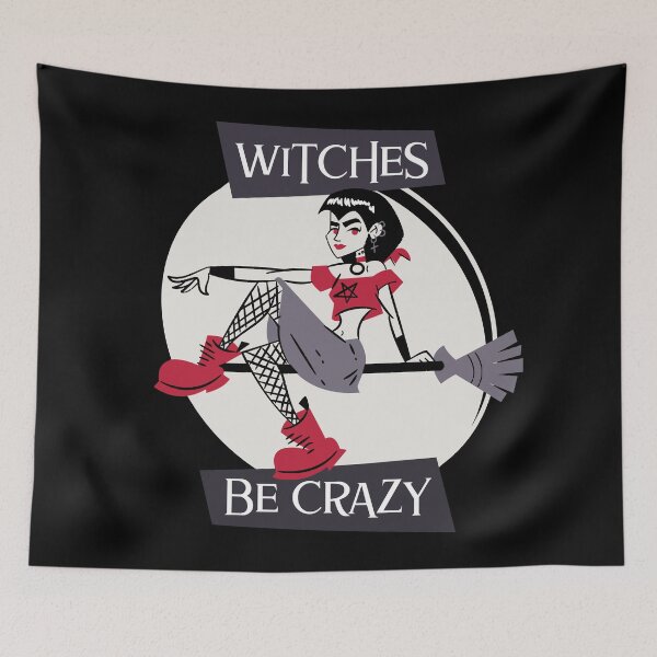 Item preview, Witches Be Crazy designed and sold by NikStore.