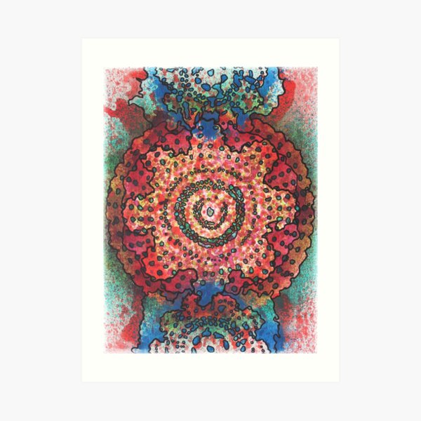 Stain 27 Art Print