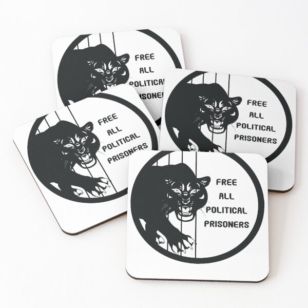 Artikelvorschau, Schwarze Panther befreien alle politischen Gefangenen protestieren entworfen und verkauft von The Junto Shop.