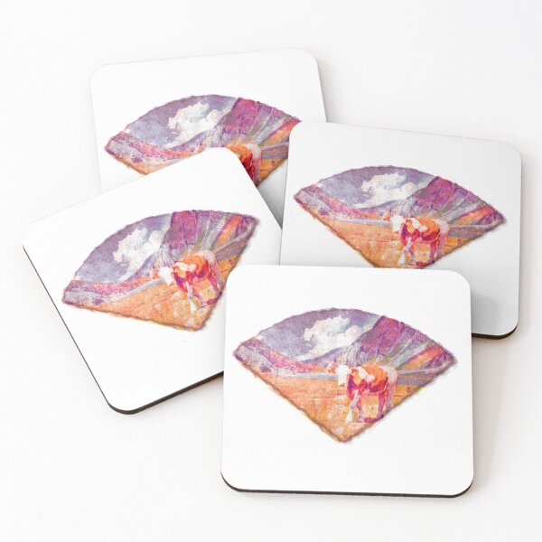 Item preview, A colorful cow in the mountains designed and sold by ToniStauche.