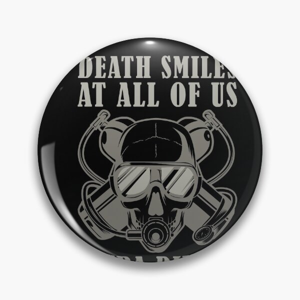 Item preview, Death Smiles At All Of Us Scuba Diver designed and sold by braaax.