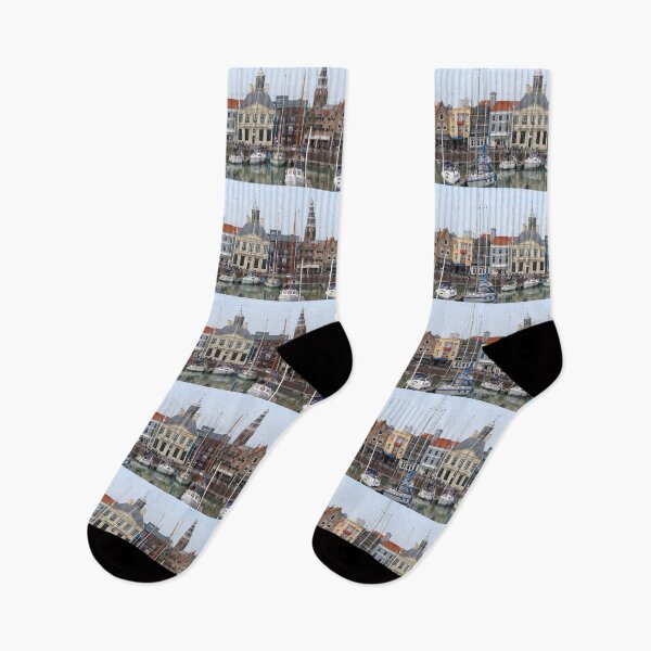 Item preview, View of the Vissershaven, Vlissingen, Netherlands designed and sold by Imladris01.