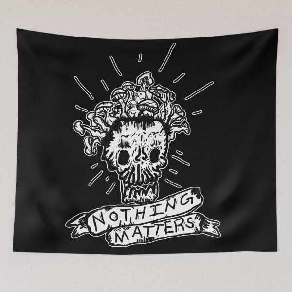 Item preview, Nothing Matters designed and sold by TheBeardedCat.