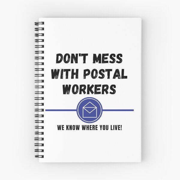 Item preview, Don't Mess with Postal Workers!  designed and sold by LilWildflowers.