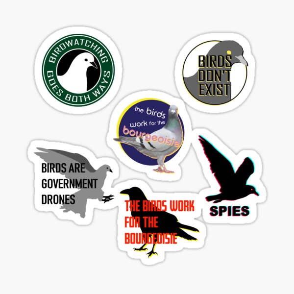 BIRDS ARENT REAL STICKER VALUE PACK (LIMITED TIME OFFER) Sticker