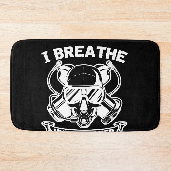 Item preview, I Breathe Under Water Scuba Diver designed and sold by braaax.