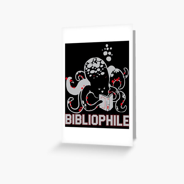 Bibliophile Greeting Card