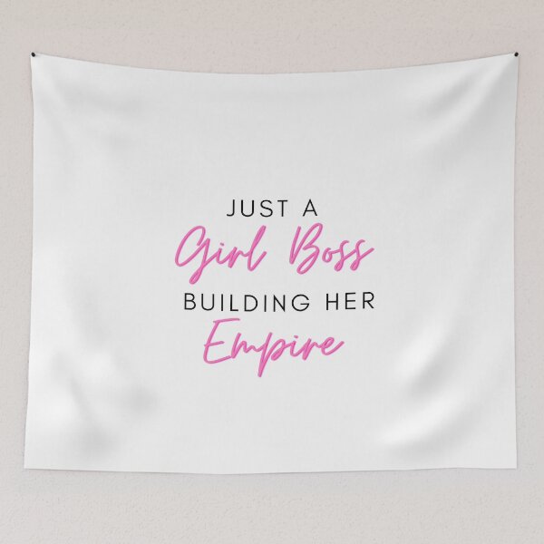 Item preview, Just a girl boss building her empire print designed and sold by ShopSpot.