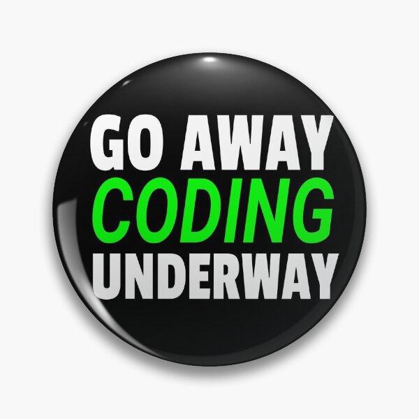 Item preview, Go Away Coding Underway Green designed and sold by jacks-tees.