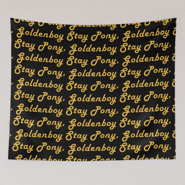Item preview, Stay Pony, Goldenboy designed and sold by Fairytale of DC.