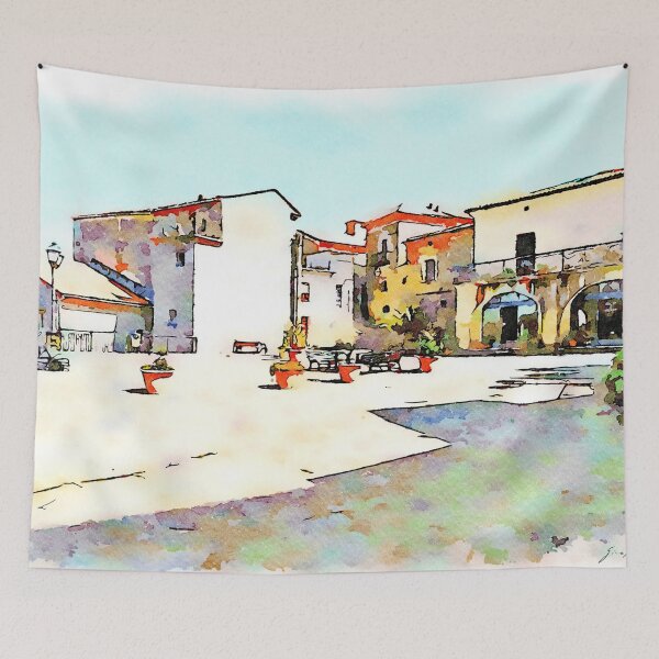 Item preview, Square of the Laureana Cilento designed and sold by Giuseppe Cocco.