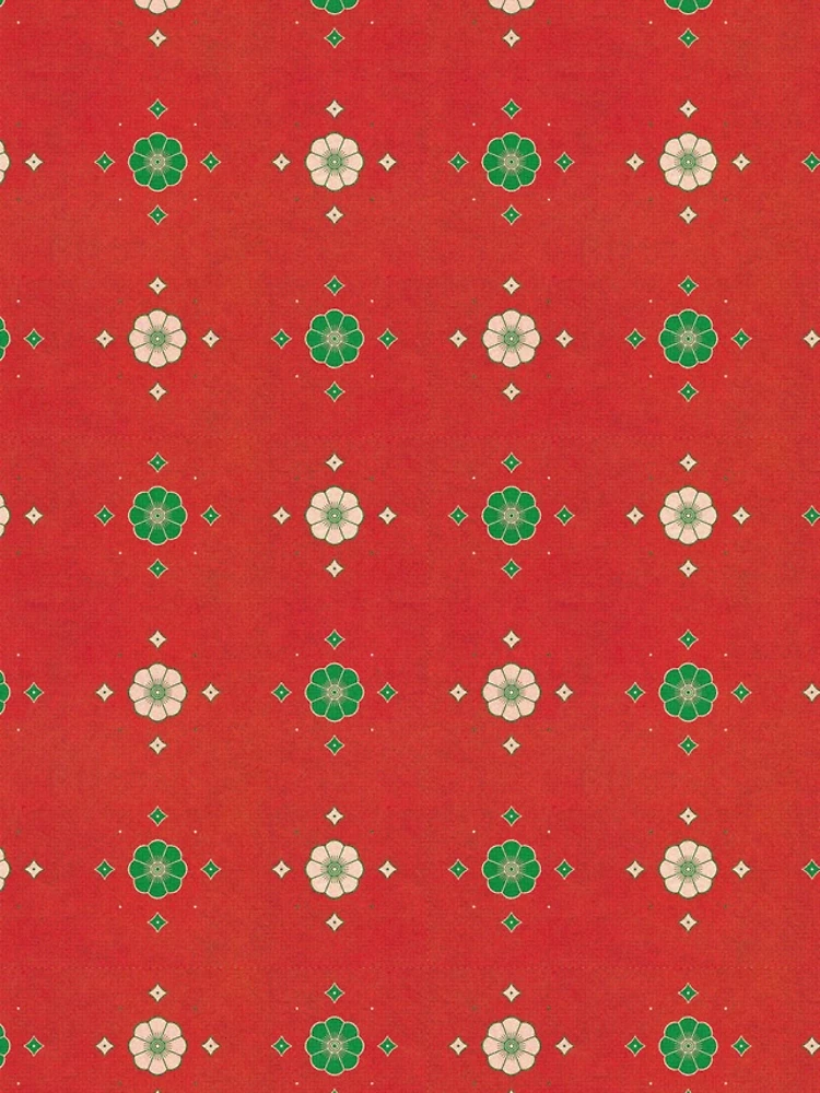 Thumbnail 4 of 4, iPhone Case, Retro flower pattern designed and sold by HomeofPatterns.
