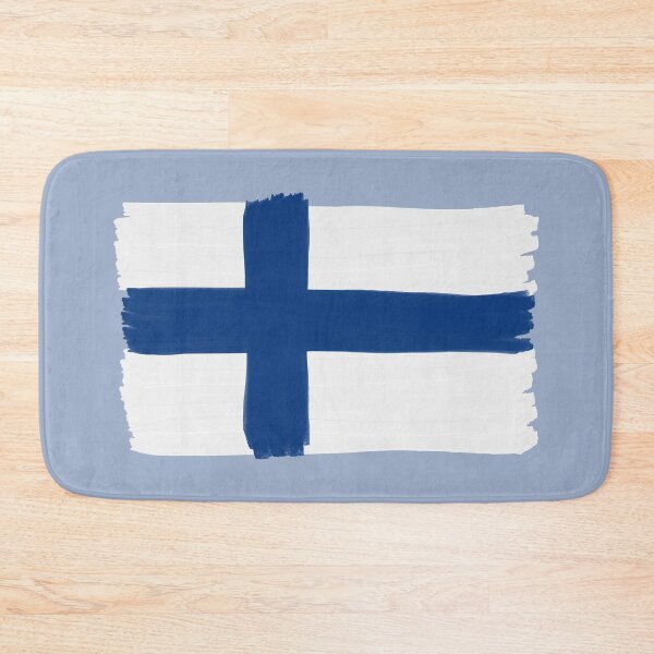 Item preview, Painted Finlandic flag designed and sold by EngineerGoC.