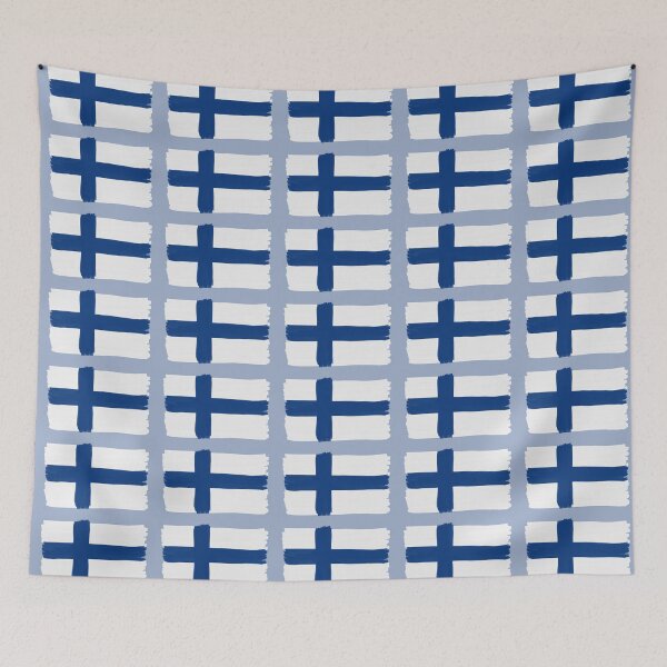 Item preview, Painted Finlandic flag designed and sold by EngineerGoC.