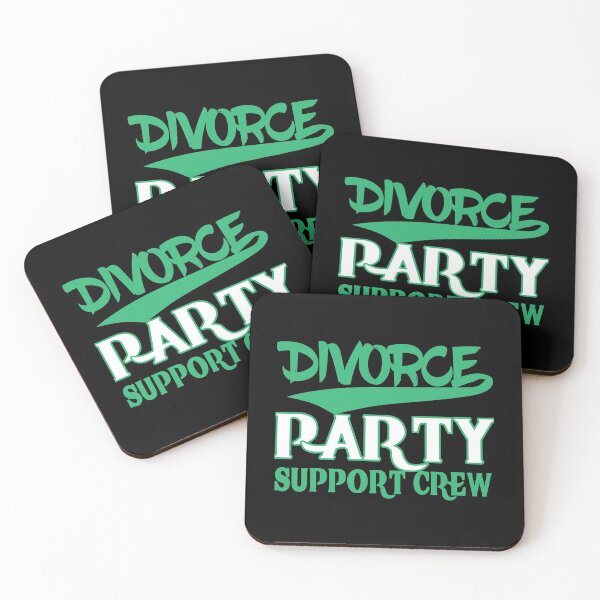 Item preview, Divorce Party Support Crew designed and sold by TooFlyDesign.