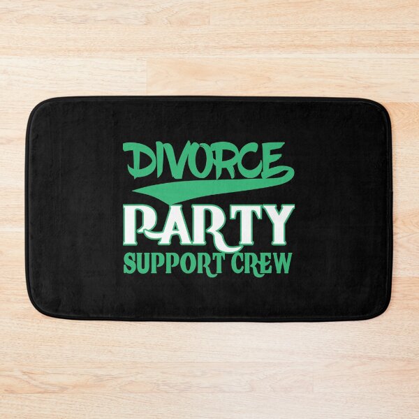 Item preview, Divorce Party Support Crew designed and sold by TooFlyDesign.