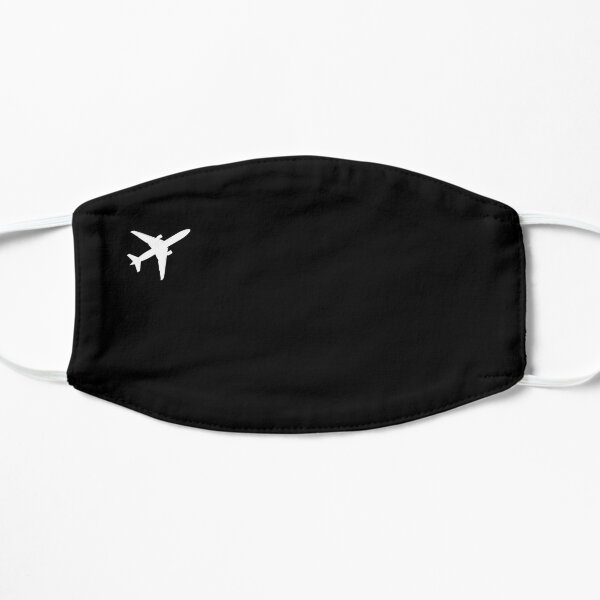 Small airplane Flat Mask