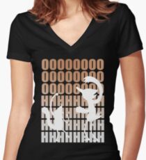 Regular Show / Mordecai & Rigby Tee / Light Variant Women's Fitted V-Neck T-Shirt