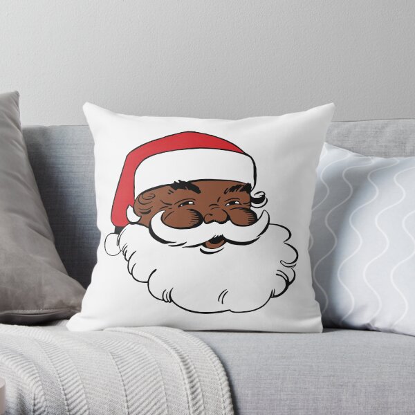 Santa throw outlet pillow