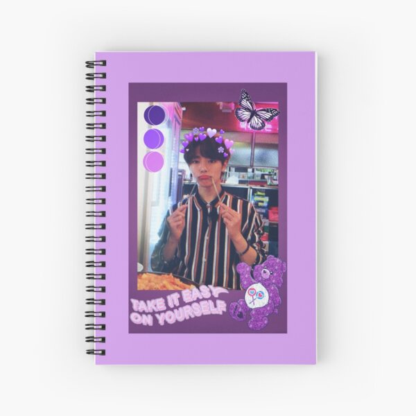 Stray Kids Jeongin Polaroid Spiral Notebook