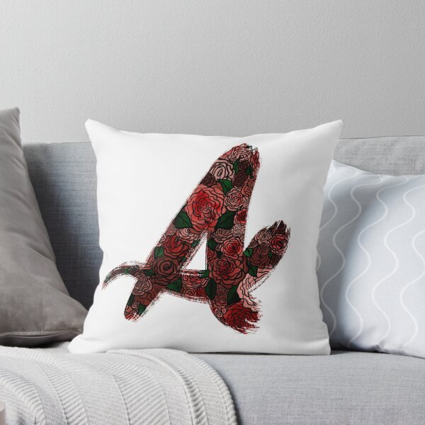 Item preview, Watercolor Roses Monogram Letter A designed and sold by jessieartsdaily.