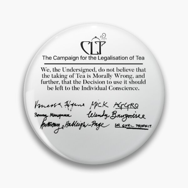 Item preview, The Campaign for the Legalisation of Tea (The Rutles) designed and sold by katzette.