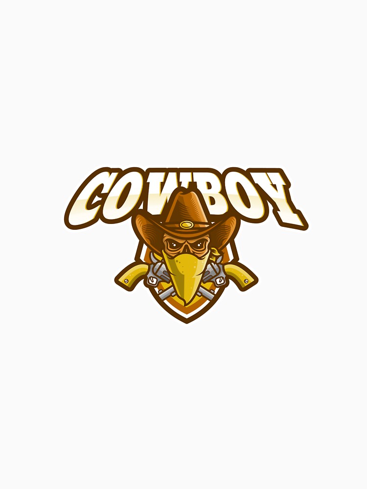 Badass Cowboy Essential T-Shirt for Sale by JonasStore