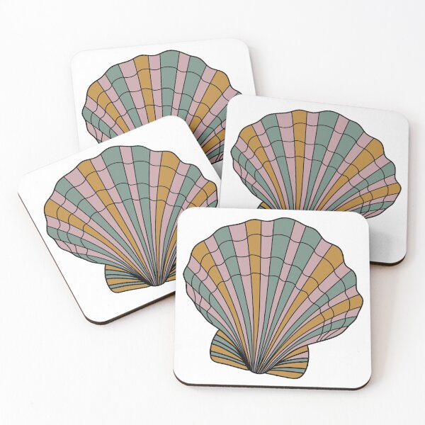 Item preview, Sea sheell, colorful and simple sticker   designed and sold by lilvisionaries.