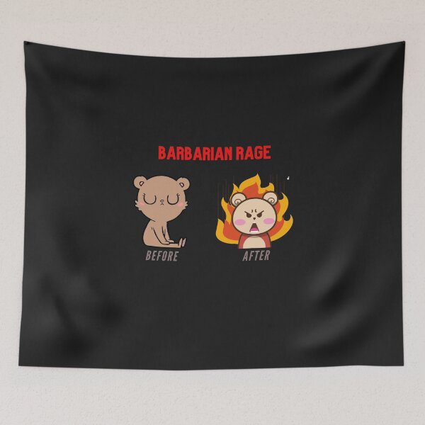 Item preview, Barbarian RAGE! designed and sold by BlueRoseNya.