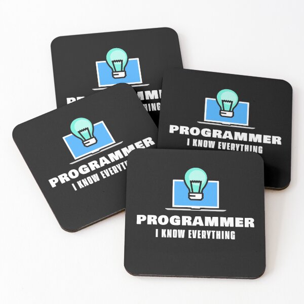 Item preview, Programmer: I Know Everything designed and sold by jacks-tees.