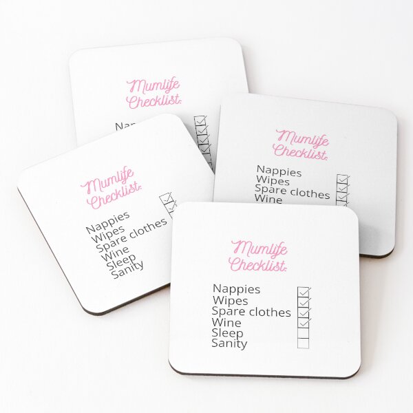 Item preview, Mumlife Checklist designed and sold by matthewpercy.