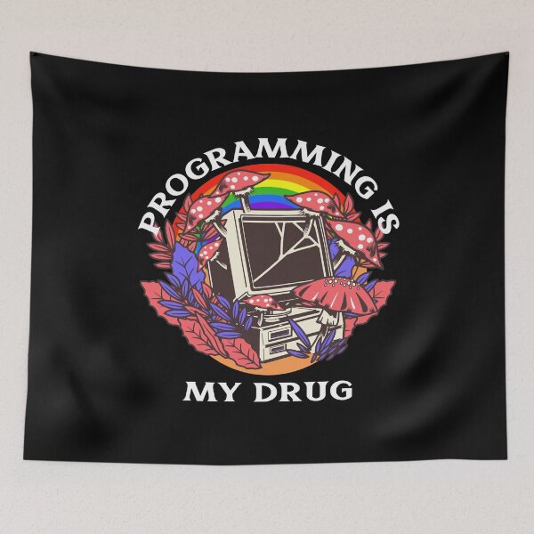 Item preview, Programming Is My Drug designed and sold by jacks-tees.