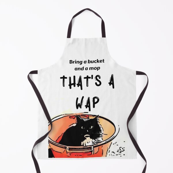 Item preview, Bring a bucket and a mop. That's a WAP! -Wet Pussy Cat designed and sold by Gordon Nelson.