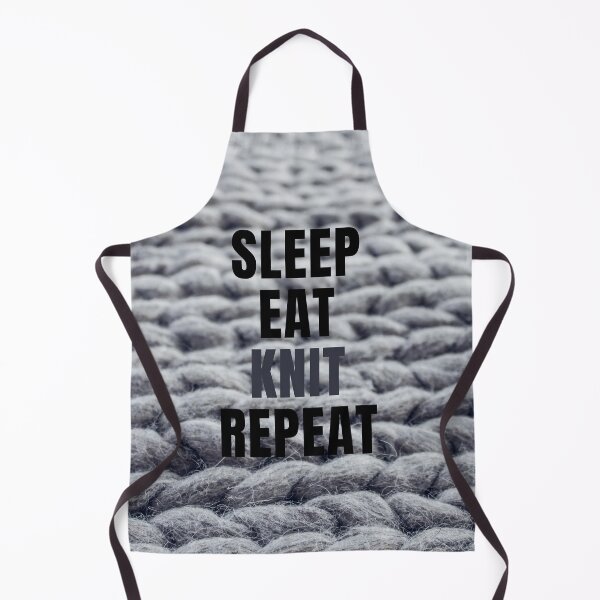 Item preview, Sleep, Eat, Knit, Repeat - Knitting designed and sold by JellyBeenzz.