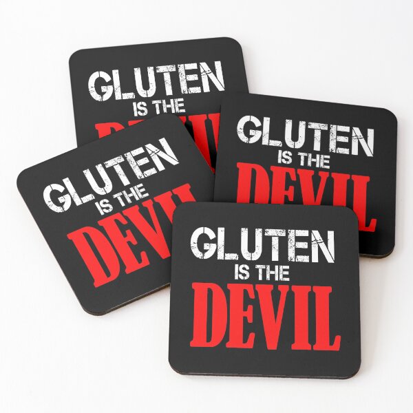 Item preview, Gluten Is The Devil designed and sold by TooFlyDesign.