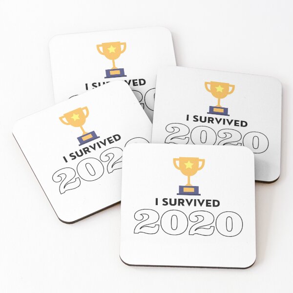Item preview, I survived 2020 funny print designed and sold by ShopSpot.
