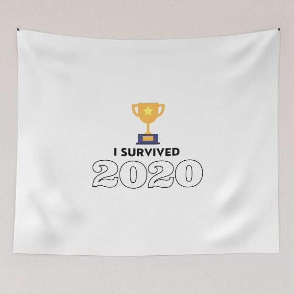 Item preview, I survived 2020 funny print designed and sold by ShopSpot.