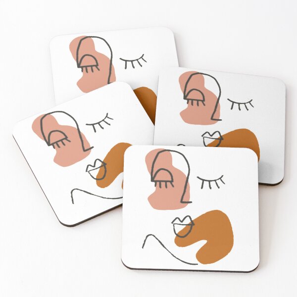 Item preview, abstract face print designed and sold by alexisgoerlich.