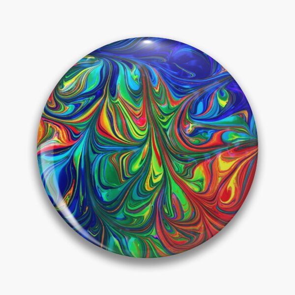 Item preview, Rainbow Liquid Marble Painting  designed and sold by newburyboutique.