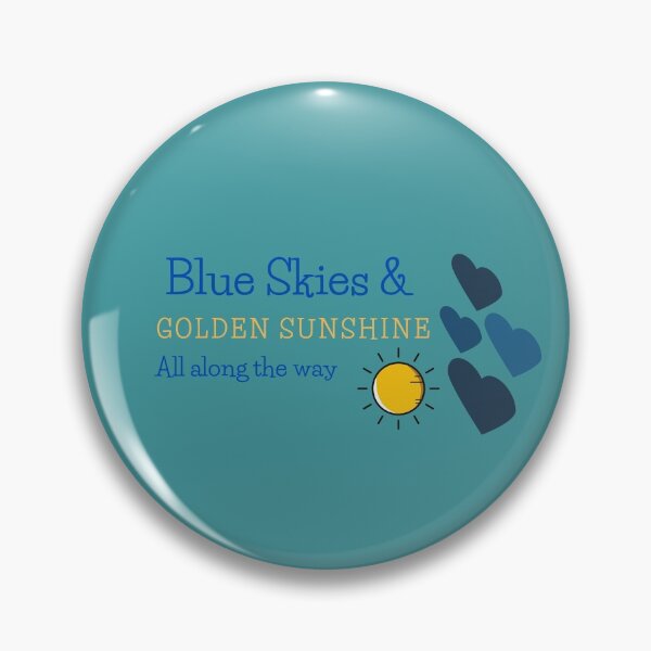 Item preview, Blue Skies & Golden Sunshine designed and sold by BlueRoseNya.