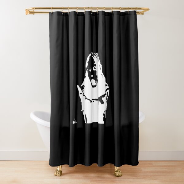 Cortina De Bano Bath Curtain x3 White 